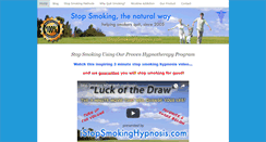 Desktop Screenshot of istopsmokinghypnosis.com